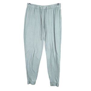 Womens Hollister Light Sage Jogger Pants Polyester Blend Elastic Waist Size S